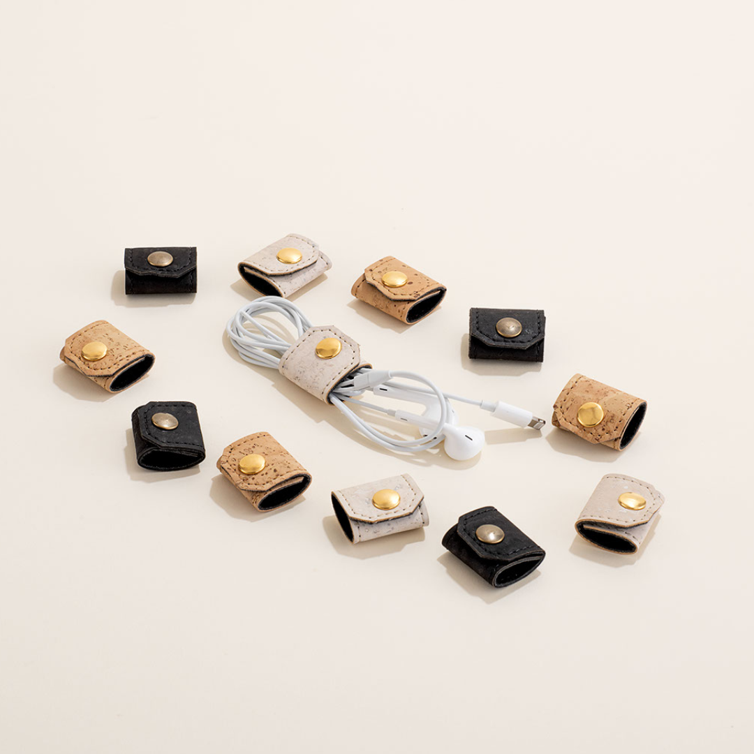 Cork Cable Organizer Set (4-Pack)