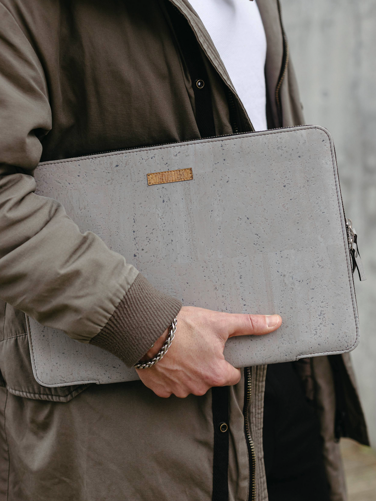 Eco-Friendly Cork Laptop Sleeve