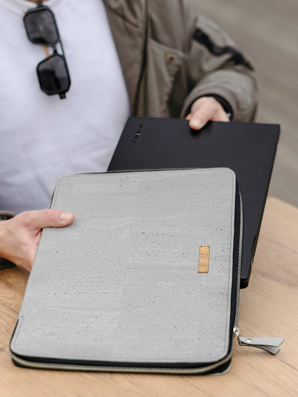 Eco-Friendly Cork Laptop Sleeve
