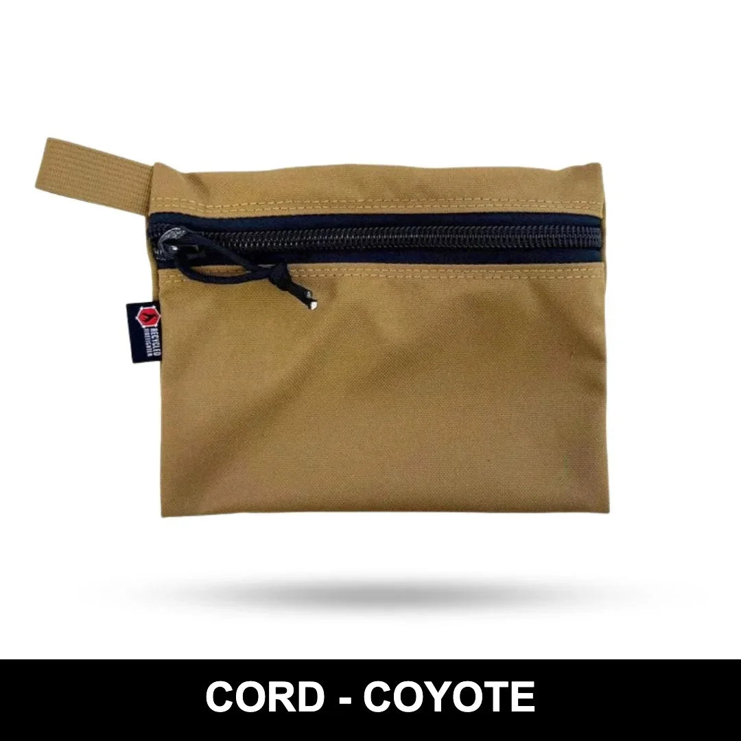 Recycled Firefighter Truckie Large Organizer Pouch