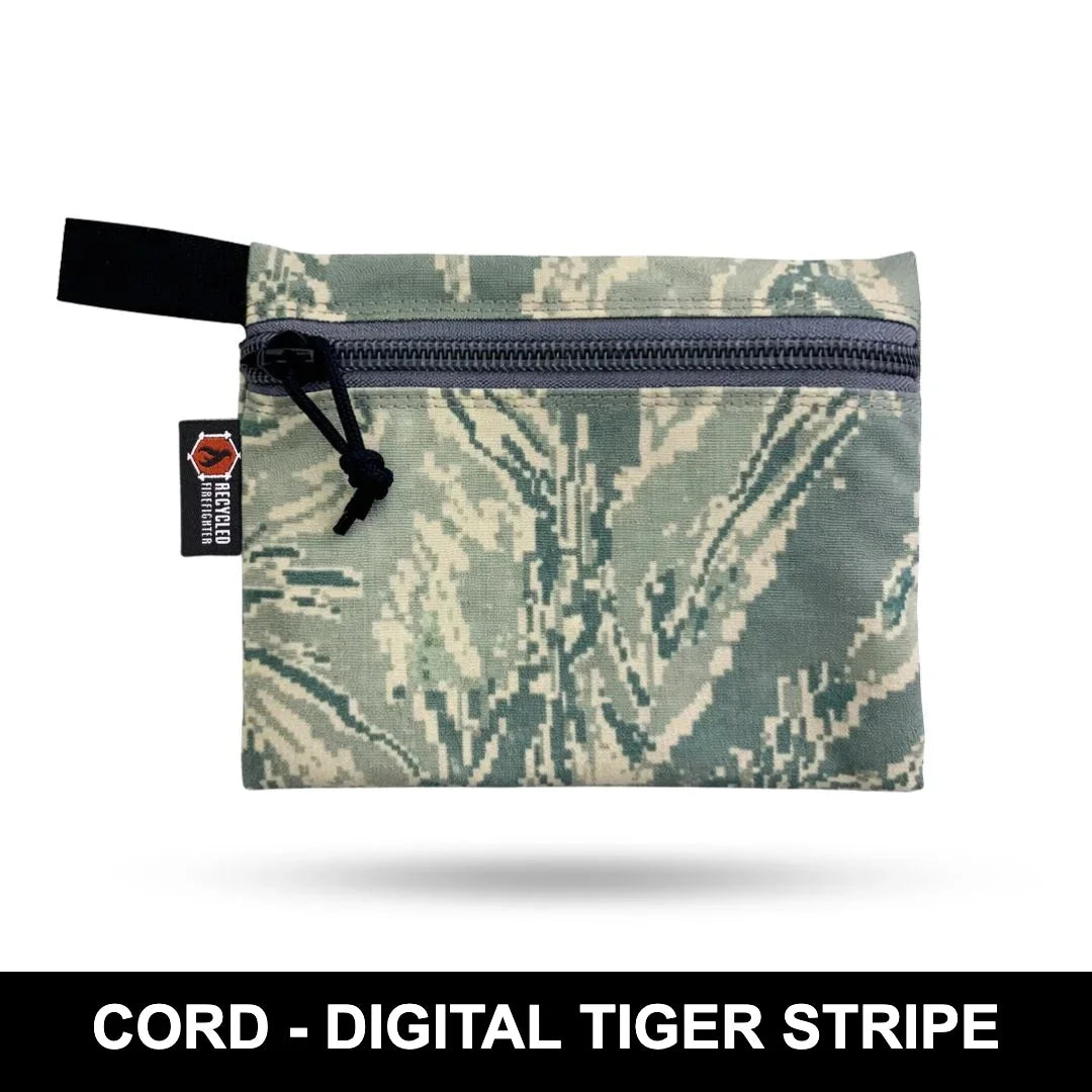 Recycled Firefighter Truckie Large Organizer Pouch