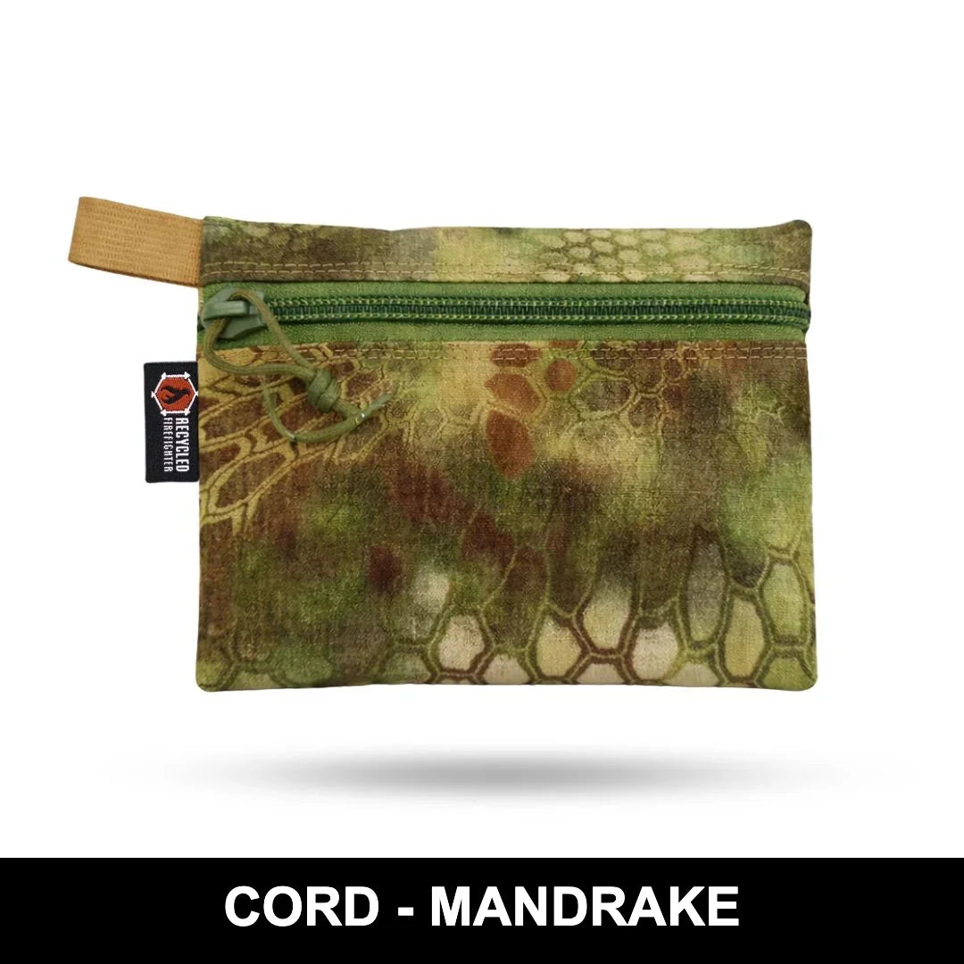 Recycled Firefighter Truckie Large Organizer Pouch