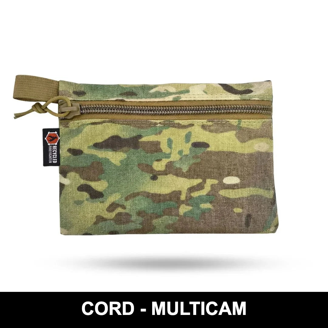 Recycled Firefighter Truckie Large Organizer Pouch