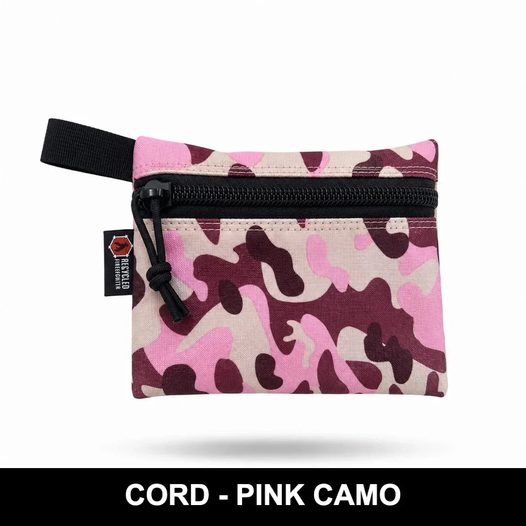 Recycled Firefighter Truckie Large Organizer Pouch
