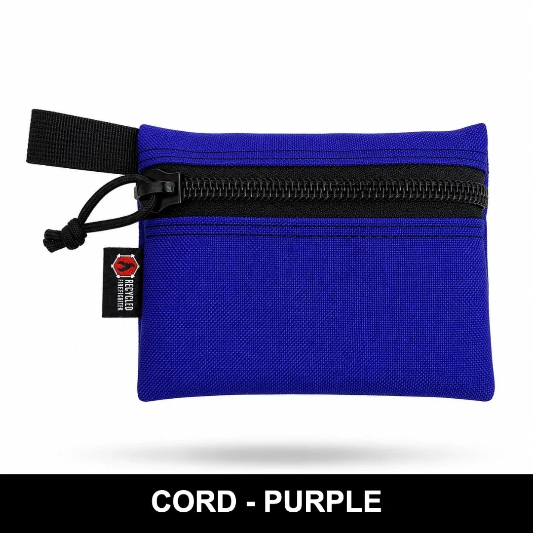 Recycled Firefighter Truckie Large Organizer Pouch