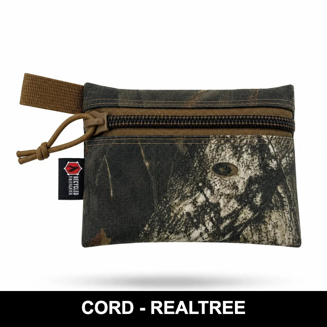 Recycled Firefighter Truckie Large Organizer Pouch