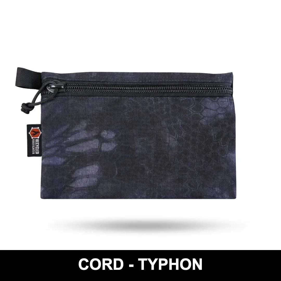 Recycled Firefighter Truckie Large Organizer Pouch