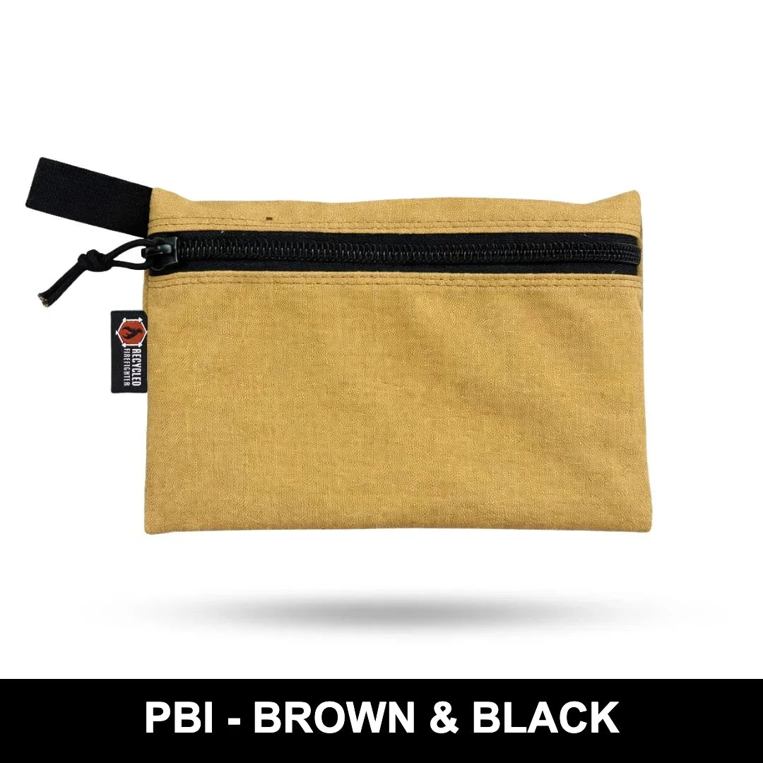Recycled Firefighter Truckie Large Organizer Pouch