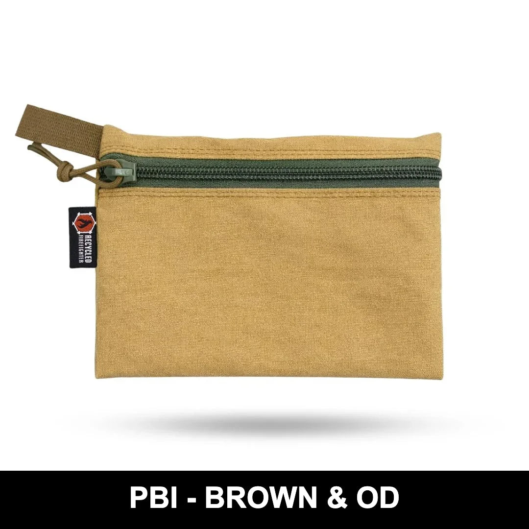 Recycled Firefighter Truckie Large Organizer Pouch